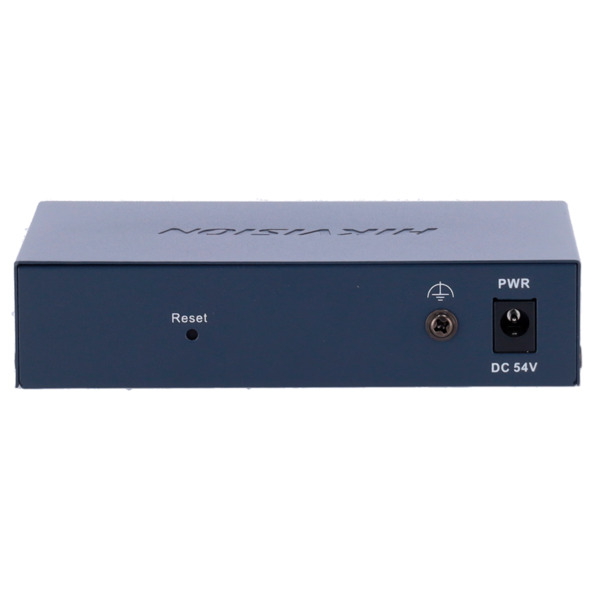 HIKVISION DS-3E1506P-EI Hikvision Gigabit PoE Switch Gestionable - 4 puertos PoE 802.3af/at + 2 Uplink RJ45 - 4 RJ45 10/100/1000 (5)