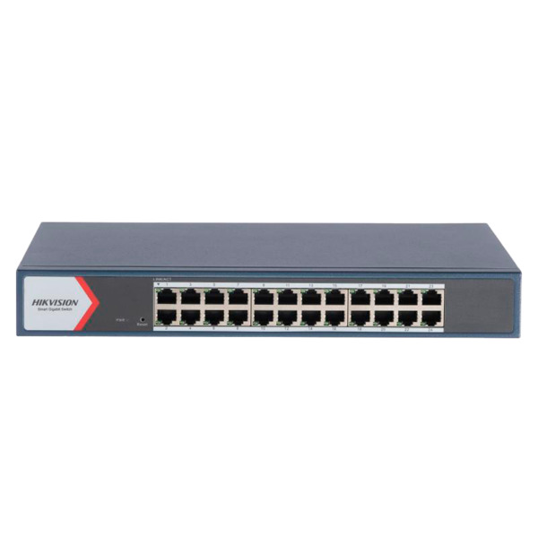 HIKVISION DS-3E1524-EIV3 Hikvision Gigabit Switch Gestionable - 24 RJ45 10/100/1000 Mbps  - VLAN/Port Isolation/Loop Detection/L