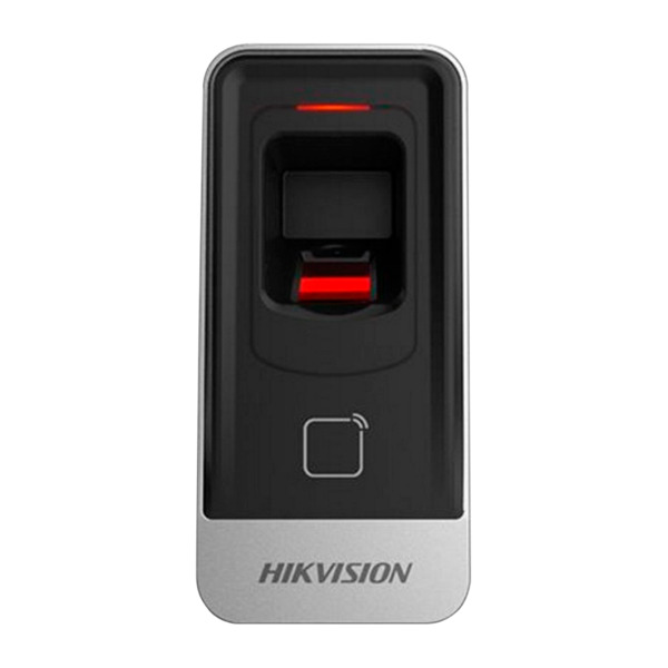 HIKVISION DS-K1201AMF Lector de acceso - Acceso por huella y tarjeta MF - Indicador LED y acústico - RS485 - Compatible con cont (5)