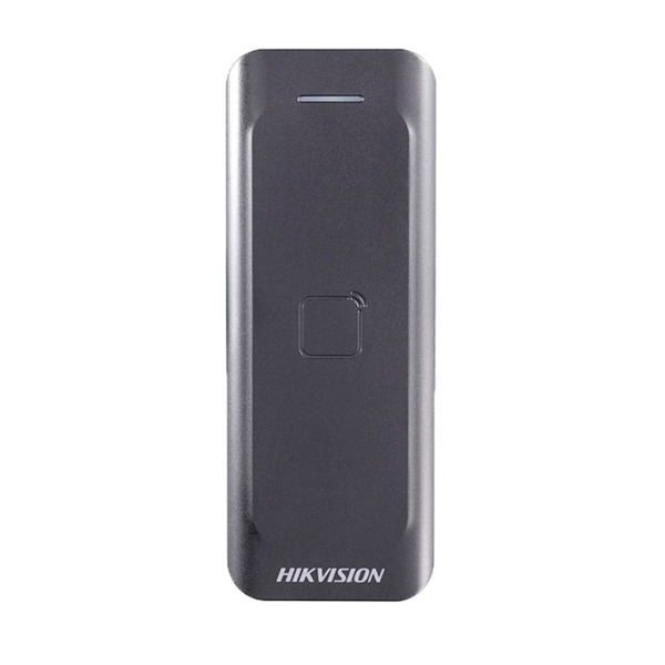 HIKVISION DS-K1802E Lector de acceso para marcos - Acceso por tarjeta EM - Indicador LED y acústico - Wiegand 26/34 - Compatible