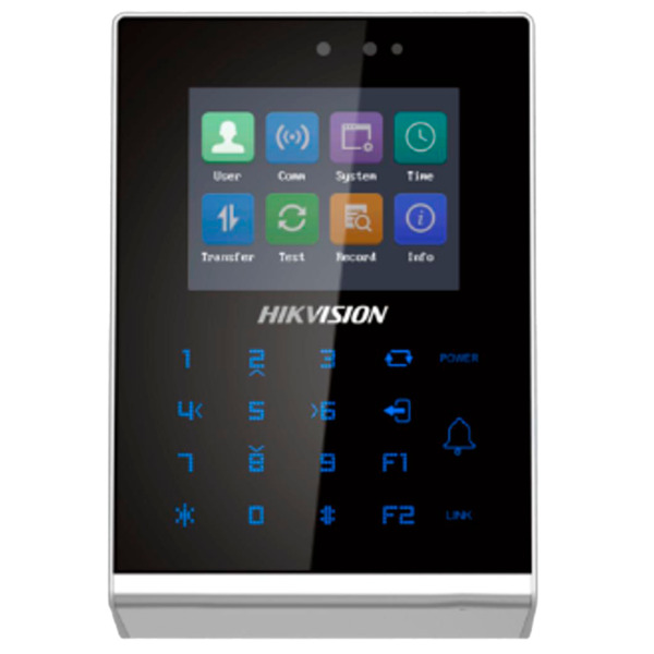 HIKVISION DS-K1T105AE Control de acceso y presencia - Tarjeta EM y PIN - 100.000 usuarios | 300.000 registros - TCP/IP, WiFi, US