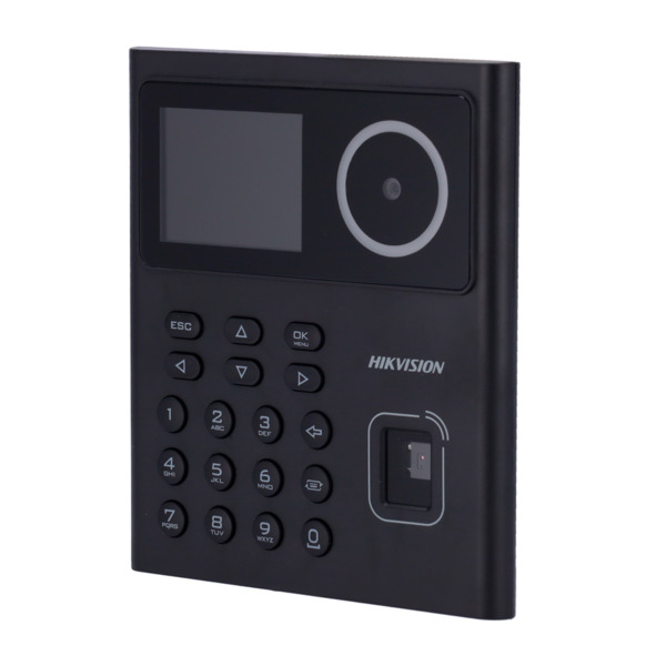HIKVISION DS-K1T320MFX Control de acceso y presencia - Facial, huella, tarjeta MF y PIN - 500 usuarios | 100.000 registros - TCP