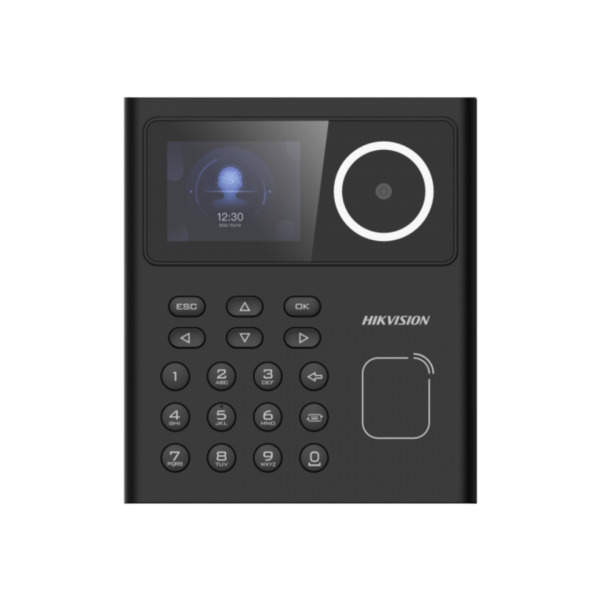HIKVISION DS-K1T320MX Control de acceso y presencia - Facial, tarjeta MF y PIN - 500 usuarios | 100.000 registros - TCP/IP y USB