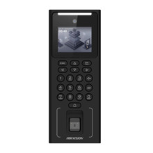 HIKVISION DS-K1T321EFWX Control de acceso y presencia - Facial, huella, tarjeta EM y PIN - 500 usuarios | 150.000 registros - TC