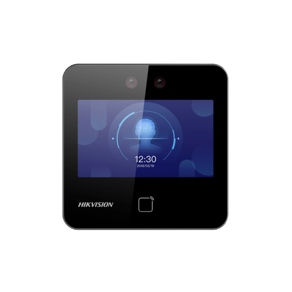 HIKVISION DS-K1T343MWX Control de acceso y presencia - Facial, tarjeta MF y PIN - 1.500 usuarios | 150.000 registros - TCP/IP, W