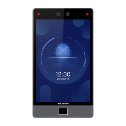 Comprar HIKVISION DS-K1T680DFW Control de acceso y presencia IP65 - Facial, huella, tarjeta MF DESFire y PIN - 10.000 usuarios | 150.000 registros - TCP/IP, WiFi, USB, RS485 y Wiegand - 8" TFT táctil | Controladora integrada - iVMS-4200 | Hik-Connec