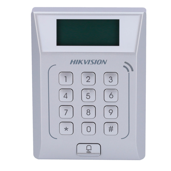HIKVISION DS-K1T802E Control de acceso - Tarjeta EM y PIN - 3.000 usuarios | 10.000 registros - TCP/IP - 128 x 64 LCD | Controla (1)
