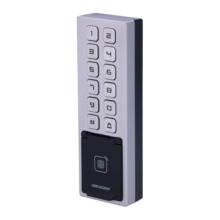 HIKVISION DS-K1T805EBFWX Control de acceso IP65 IK08 - Huella, tarjeta EM y PIN - 3.000 usuarios | 100.000 registros - TCP/IP, W