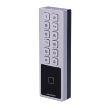 HIKVISION DS-K1T805MBWX Control de acceso IP65 IK08 - Tarjeta MF y PIN - 3.000 usuarios | 100.000 registros - TCP/IP, WiFi, RS48