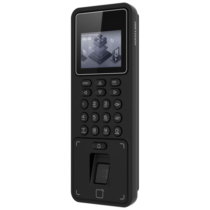 Comprar HIKVISION DS-K1T808MFWX Control de acceso y presencia - Huella, tarjeta MF y PIN - 3.000 usuarios | 100.000 registros - TCP/IP, WiFi, USB y RS485 - 2.4" TFT | Controladora integrada - iVMS-4200 | Hik-Connect