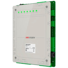 HIKVISION DS-K2624X(P) Controladora de acceso Multi-identificación - Facial, huella, tarjeta, QR o PIN - 4 puertas | Comunicació