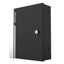 HIKVISION DS-K2802 Controladora de acceso - Tarjeta, QR o PIN - 2 puertas | Comunicación TCP/IP - 4 lectores por Wiegand - Caja