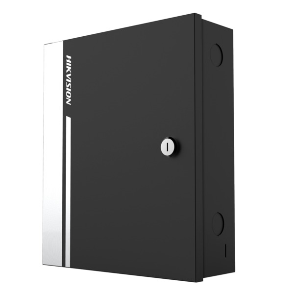 HIKVISION DS-K2802 Controladora de acceso - Tarjeta, QR o PIN - 2 puertas | Comunicación TCP/IP - 4 lectores por Wiegand - Caja