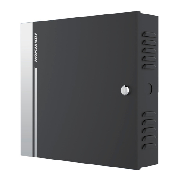 HIKVISION DS-K2812 Controladora de acceso - Tarjeta, QR o PIN - 2 puertas | Comunicación TCP/IP - 4 lectores por Wiegand | 4 lec
