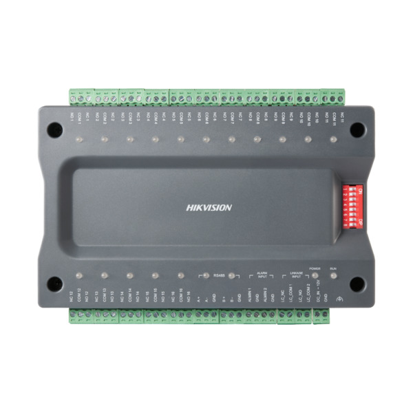 HIKVISION DS-K2M0016A Controladora esclava para ascensores - Salida de 16 relés - 3 modos de funcionamiento - Configuración con