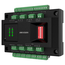 HIKVISION DS-K2M002X Controladora de acceso extensora - Facial, huella, tarjeta, QR o PIN - 2 puertas | Comunicación RS485 - 2 l