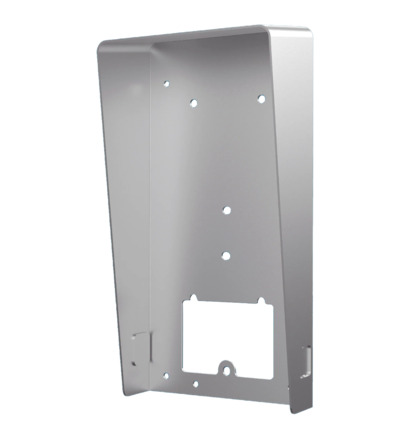Comprar HIKVISION DS-KABV9503-RS Soporte de superficie con visera - Específico para videoporteros - Compatible con DS-KV9503-WBE1 - Orificios de conexión - Dimensiones: 189 (Al) x 97 (An) x 49 (Fo) mm - Fabricado en acero inoxidable