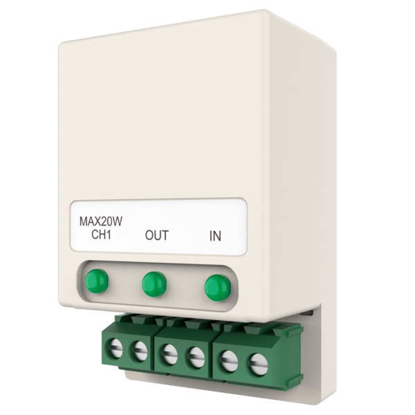 HIKVISION DS-KAD7062EY Distribuidor para edificios - 1 grupo de 2 hilos HD - Alimenta hasta 1 monitor de 2 hilos HD - Alimentaci