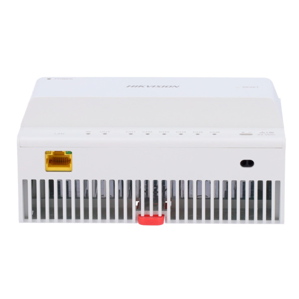 HIKVISION DS-KAD706Y Conversor para edificios - 2 hilos a IP - 6 grupos de 2 hilos - TCP/IP con RJ45 - Alimenta dispositivos a 2 (3)