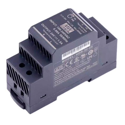 Comprar HIKVISION DS-KAW30-2N Fuente de alimentación - Salida DC 24 V / 1.5 A / 36 W - 1 salida - 54.5 (An) x 90 (Al) x 35 (Fo) mm - Montaje en carril DIN - Específica para videoporteros