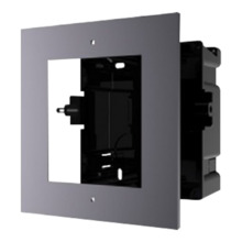 HIKVISION DS-KD-ACF1 Panel frontal y caja de registro encastrada - Hasta 1 módulo - Específica para videoporteros Hikvision - Co