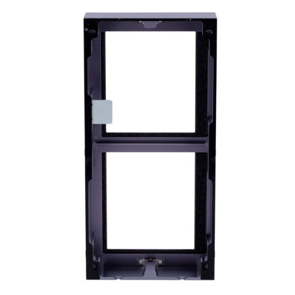 HIKVISION DS-KD-ACW2 Caja de registro en superficie - Hasta 2 módulos - Específica para videoporteros Hikvision - Compatible con (7)