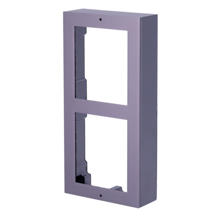 Comprar HIKVISION DS-KD-ACW2 Caja de registro en superficie - Hasta 2 módulos - Específica para videoporteros Hikvision - Compatible con módulos Hikvision - Caja fabricado en aluminio de aviación - Panel fabricado en aluminio de aviación