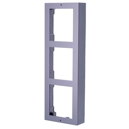 Comprar HIKVISION DS-KD-ACW3 Caja de registro en superficie - Hasta 3 módulos - Específica para videoporteros Hikvision - Compatible con módulos Hikvision - Caja fabricado en aluminio de aviación - Panel fabricado en aluminio de aviación