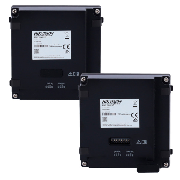 HIKVISION DS-KD-K12 Módulo de extensión - Llamada a diferentes monitores - Botonera de 12 botones - 6 etiquetas personalizadas c (7)