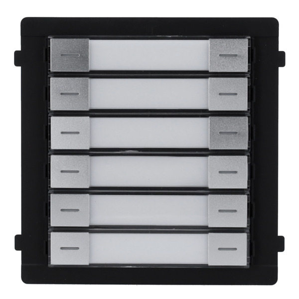 HIKVISION DS-KD-K12 Módulo de extensión - Llamada a diferentes monitores - Botonera de 12 botones - 6 etiquetas personalizadas c (1)
