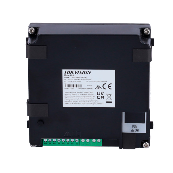 HIKVISION DS-KD8003-IME1(B) Videoportero IP - Cámara 2 Mpx - Audio bidireccional - App móvil a través de monitor - Apto para ext (5)