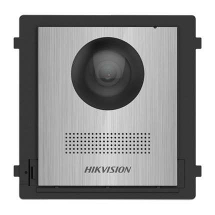 Comprar HIKVISION DS-KD8003-IME1(B)/NS Videoportero IP de acero inoxidable - Cámara 2 Mpx | Sin botón - Audio bidireccional - App móvil a través de monitor - Apto para exterior IP65 - Montaje modular | PoE