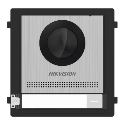 Comprar HIKVISION DS-KD8003-IME1(B)/S Videoportero IP de acero inoxidable - Cámara 2 Mpx - Audio bidireccional - App móvil a través de monitor - Apto para exterior IP65 - Montaje modular | PoE