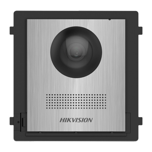 HIKVISION DS-KD8003Y-IME2/NS Videoportero 2 hilos de acero inoxidable - Cámara 2 Mpx | Sin botón - Audio bidireccional - App móv