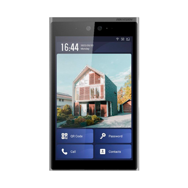 HIKVISION DS-KD9633-WBE6 Videoportero IP WiFi Android para apartamentos - Cámara 2 Mpx | Audio bidireccional - Facial, tarjeta M