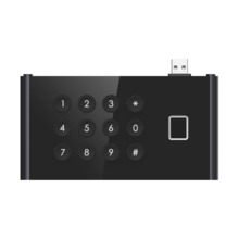 HIKVISION DS-KDM9403-FKP Módulo periférico - Añade teclado físico - Conexión USB - Apertura con huella y PIN - Apto para exterio
