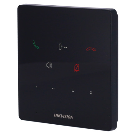 Comprar HIKVISION DS-KH6000-E1 Telefonillo para videoportero - Sin pantalla - Audio bidireccional - TCP/IP, SIP - Sin conexión con App móvil - Montaje en superficie