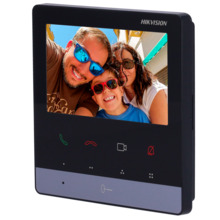 HIKVISION DS-KH6100-E1 Monitor para videoportero - Pantalla TFT de 4.3&quot; - Audio bidireccional - TCP/IP, SIP - Sin conexión