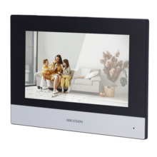 HIKVISION DS-KH6320-WTE1 Monitor para videoportero - Pantalla táctil TFT de 7&quot; - Audio bidireccional - TCP/IP, WiFi, SIP -