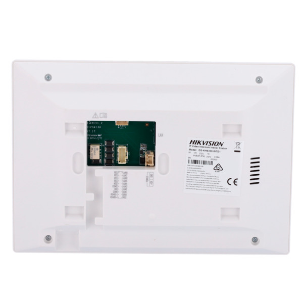 HIKVISION DS-KH6320-WTE1-W Monitor para videoportero - Pantalla táctil TFT de 7&quot; - Audio bidireccional - TCP/IP, WiFi, SIP (5)