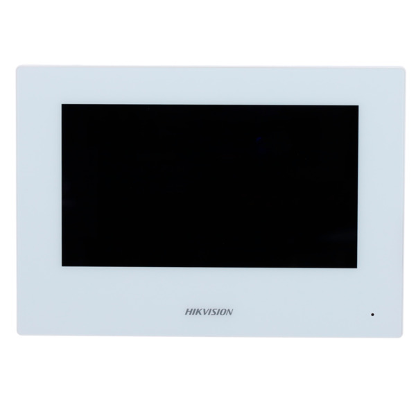 HIKVISION DS-KH6320-WTE1-W Monitor para videoportero - Pantalla táctil TFT de 7&quot; - Audio bidireccional - TCP/IP, WiFi, SIP (1)