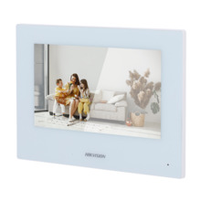 HIKVISION DS-KH6320-WTE1-W Monitor para videoportero - Pantalla táctil TFT de 7&quot; - Audio bidireccional - TCP/IP, WiFi, SIP