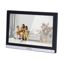 HIKVISION DS-KH6350-TE1 Monitor para videoportero - Pantalla táctil TFT 7" marco estrecho - Audio bidireccional - TCP/IP, S