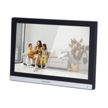HIKVISION DS-KH6350-WTE1-NEUTRAL Monitor para videoportero - Pantalla táctil TFT 7" marco estrecho - Audio bidireccional -