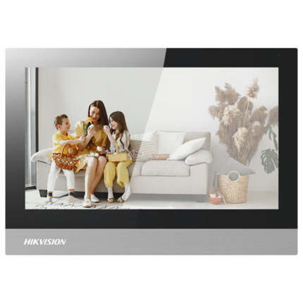 Comprar HIKVISION DS-KH8380-WTE1 Monitor para videoportero - Pantalla táctil TFT 7" - Audio bidireccional | Salida DC12V - TCP/IP, WiFi, SIP | 4 salidas de relé - Ranura tarjeta microSD hasta 128 GB - Montaje en superficie