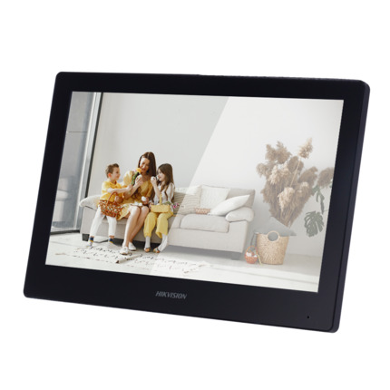 Comprar HIKVISION DS-KH8520-WTE1/EU Monitor para videoportero - Pantalla táctil TFT de 10&quot; - Audio bidireccional - TCP/IP, WiFi, SIP | 2 salidas de relé - Ranura tarjeta microSD hasta 128 GB - Montaje en superficie