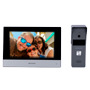 HIKVISION DS-KIS303-P Kit de videoportero - Tecnología 4 hilos con TCP/IP &amp; WiFi - Placa y monitor | Permite sólo 1 monitor (1)