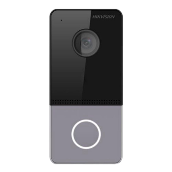 HIKVISION DS-KV6103-PE1(C) Videoportero IP - Cámara 2 Mpx - Audio bidireccional - App móvil con o sin monitor - Apto para exteri