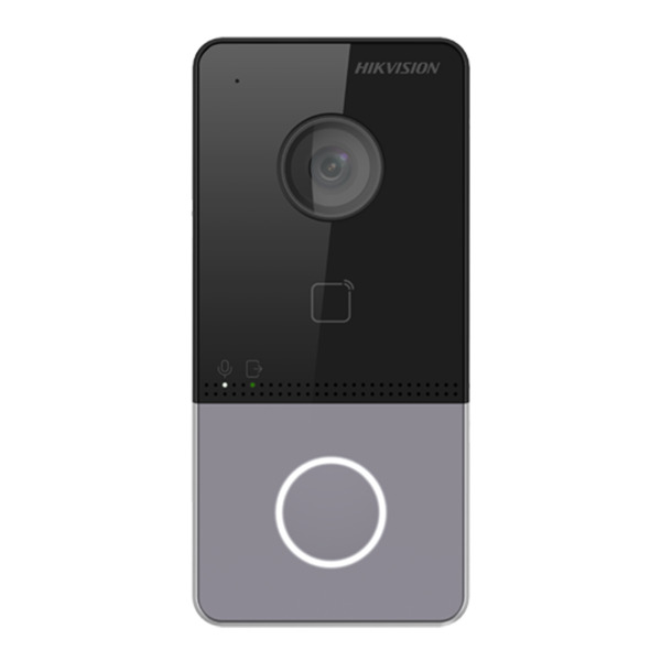 HIKVISION DS-KV6113-WPE1(C) Videoportero IP WiFi - Cámara 2 Mpx | Audio bidireccional - Apertura con tarjeta MF - App móvil con
