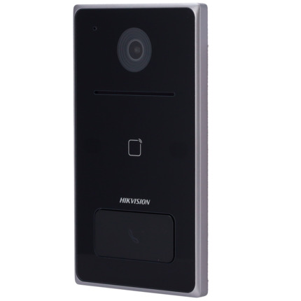 Comprar HIKVISION DS-KV6133-WME1 Videoportero IP WiFi - Cámara 2 Mpx | Audio bidireccional - Apertura con tarjeta MF | 1 relé - App móvil con o sin monitor - Apto para exterior IP65 - Montaje en superficie | PoE